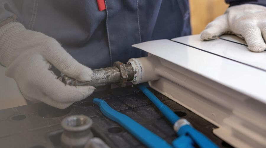 Professional water heater repair services in Riverdale, MI